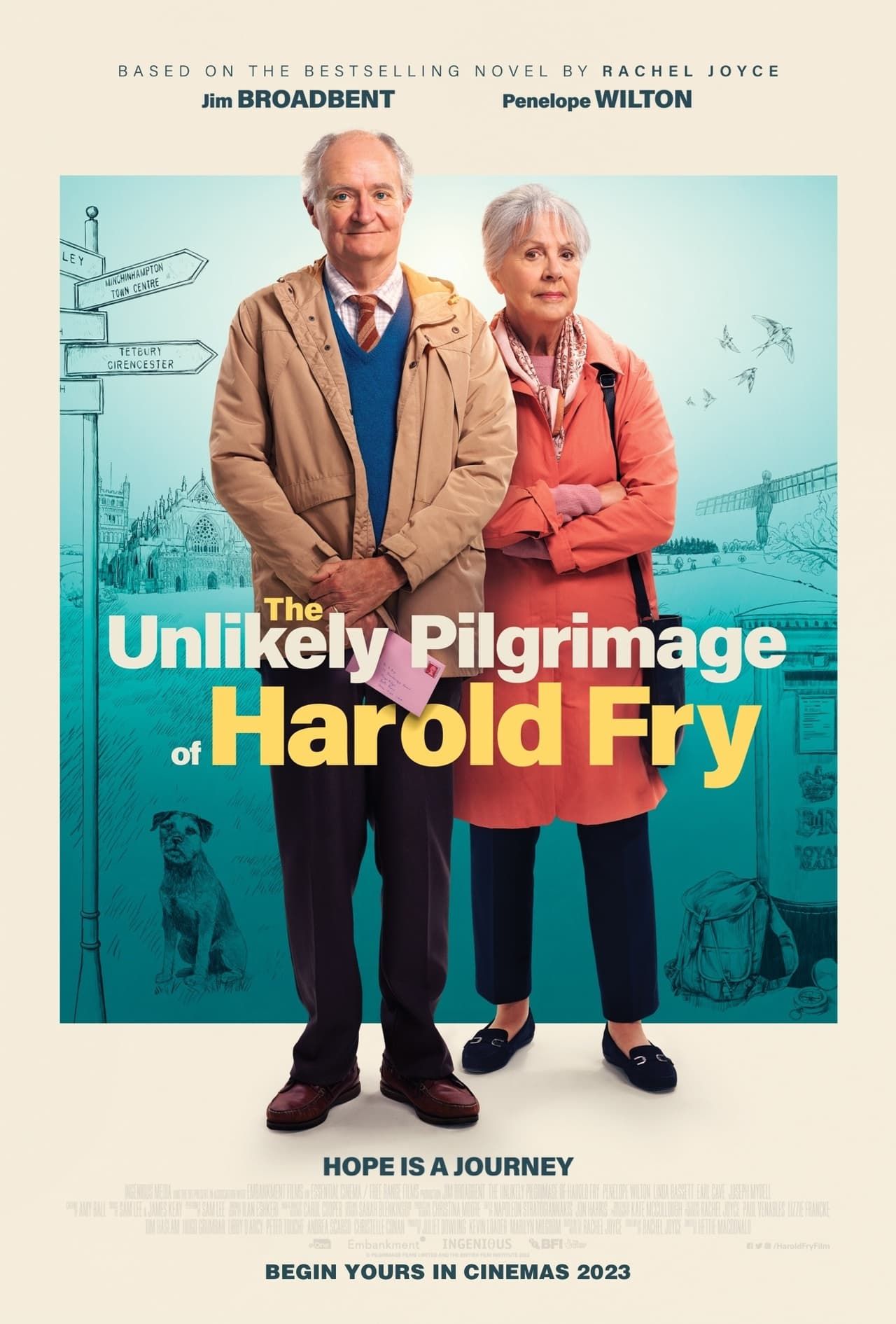 1、一个人的朝圣 The Unlikely Pilgrimage of Harold Fry (2023) - 小本本-- 给你所需要的内容