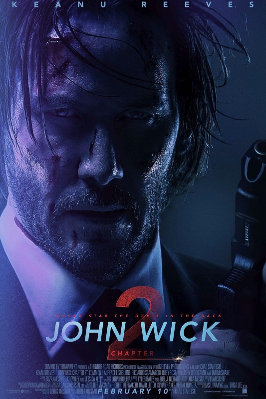 疾速追杀2 / 杀神John Wick 2(港) / 捍卫任务2：杀神回归(台) / 疾速特攻 / 极速追杀：第二章 / 约翰·威克2 / 还我狗命2(豆友译名) / John Wick 2